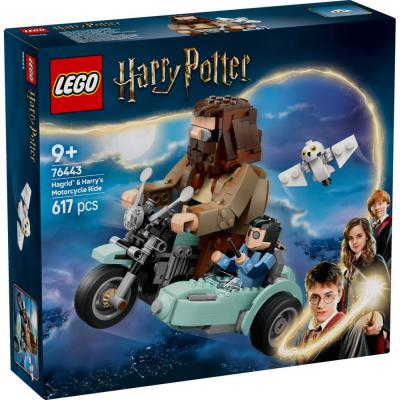 LEGO Harry Potter Hagridâ„¢ en Harry's rit op de motor - 76443